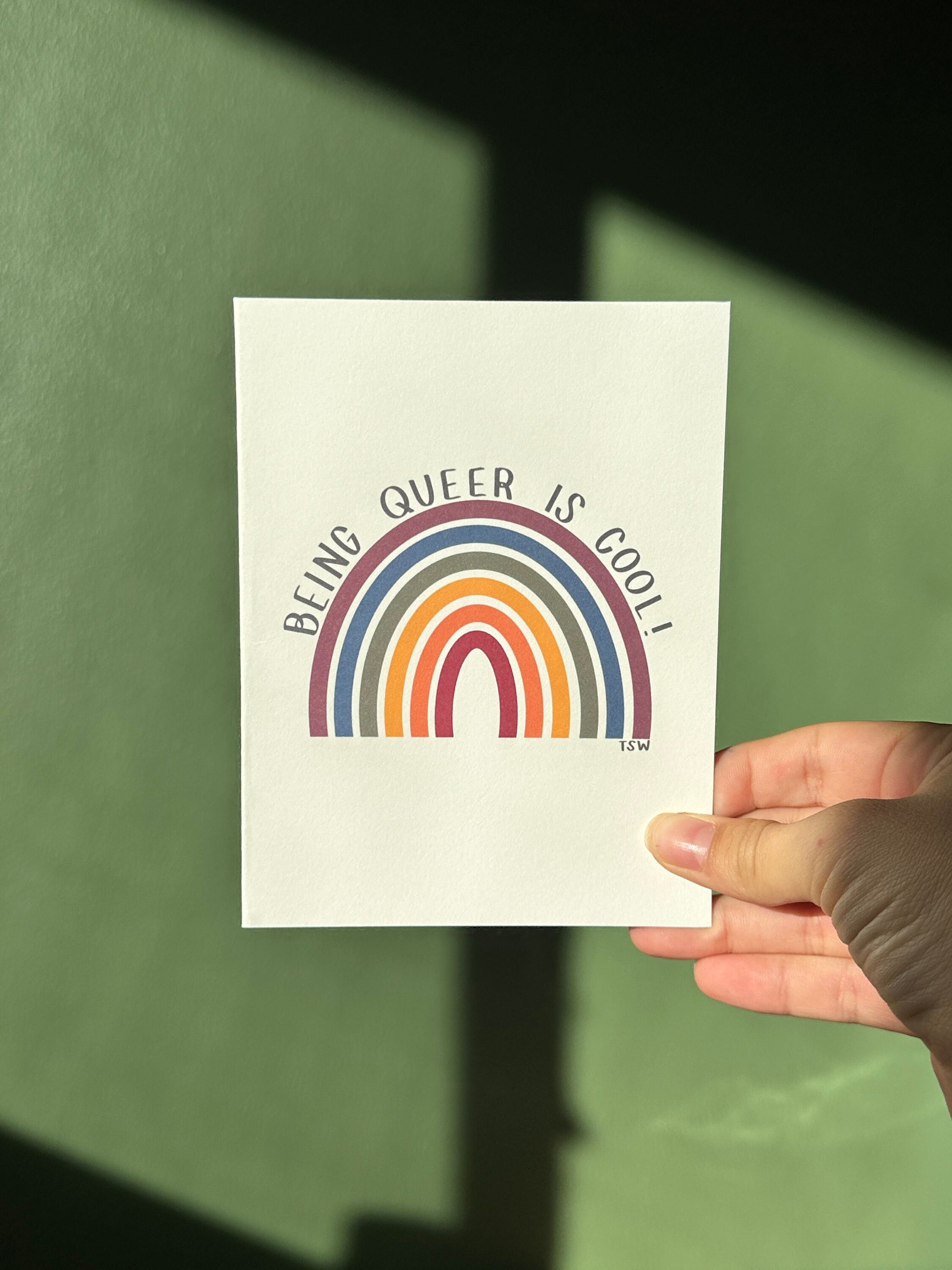 LGBTQIA+ Card | Love You, Thank You, Birthday, Thinking of You, Happy For You, Well Done, Greeting Card | A2 Card