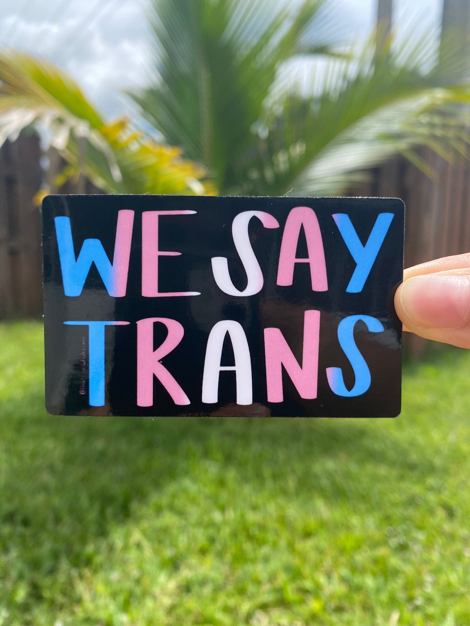 We Say Gay Collection - Water Bottle Stickers