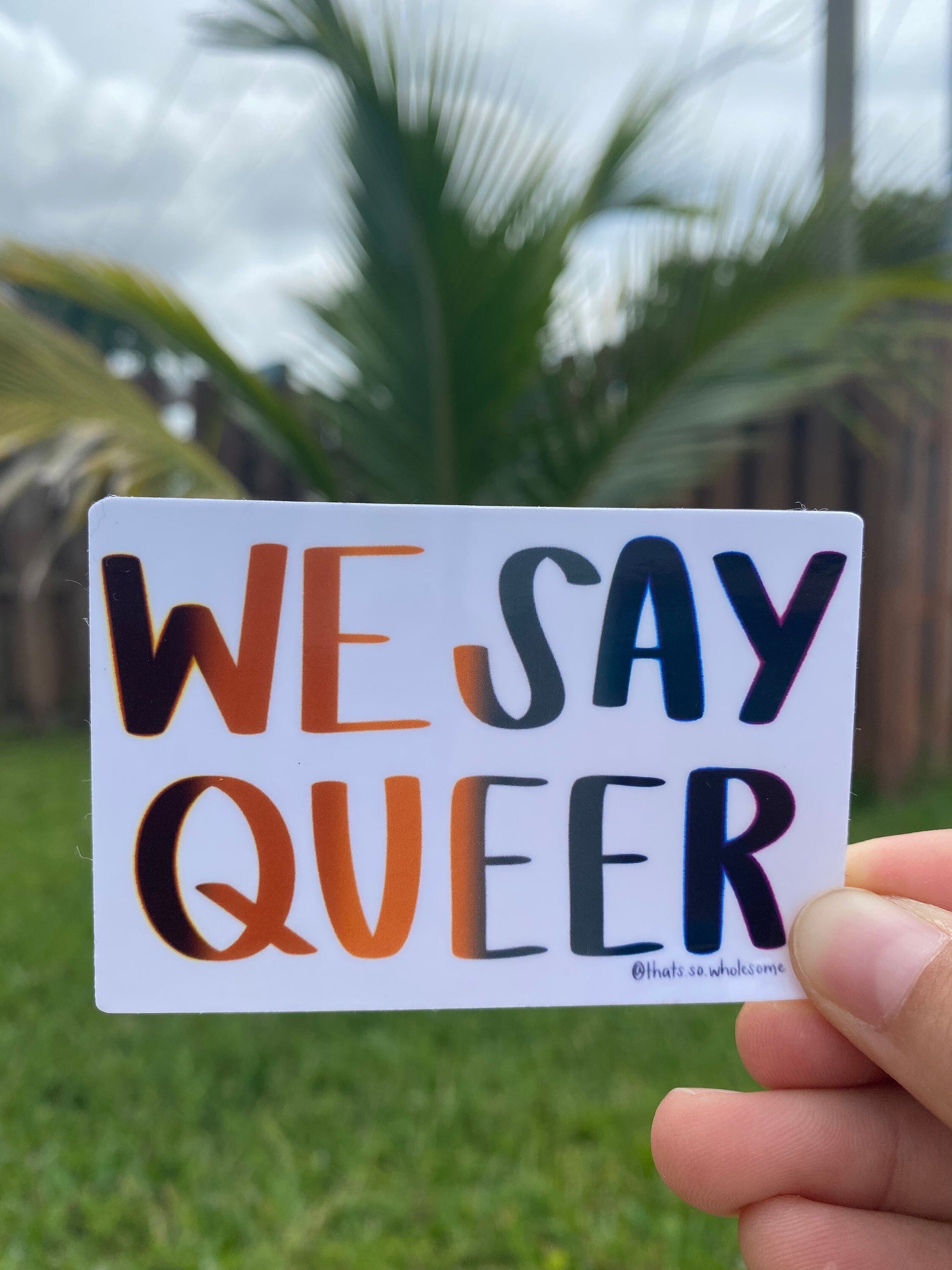 We Say Gay Collection - Water Bottle Stickers