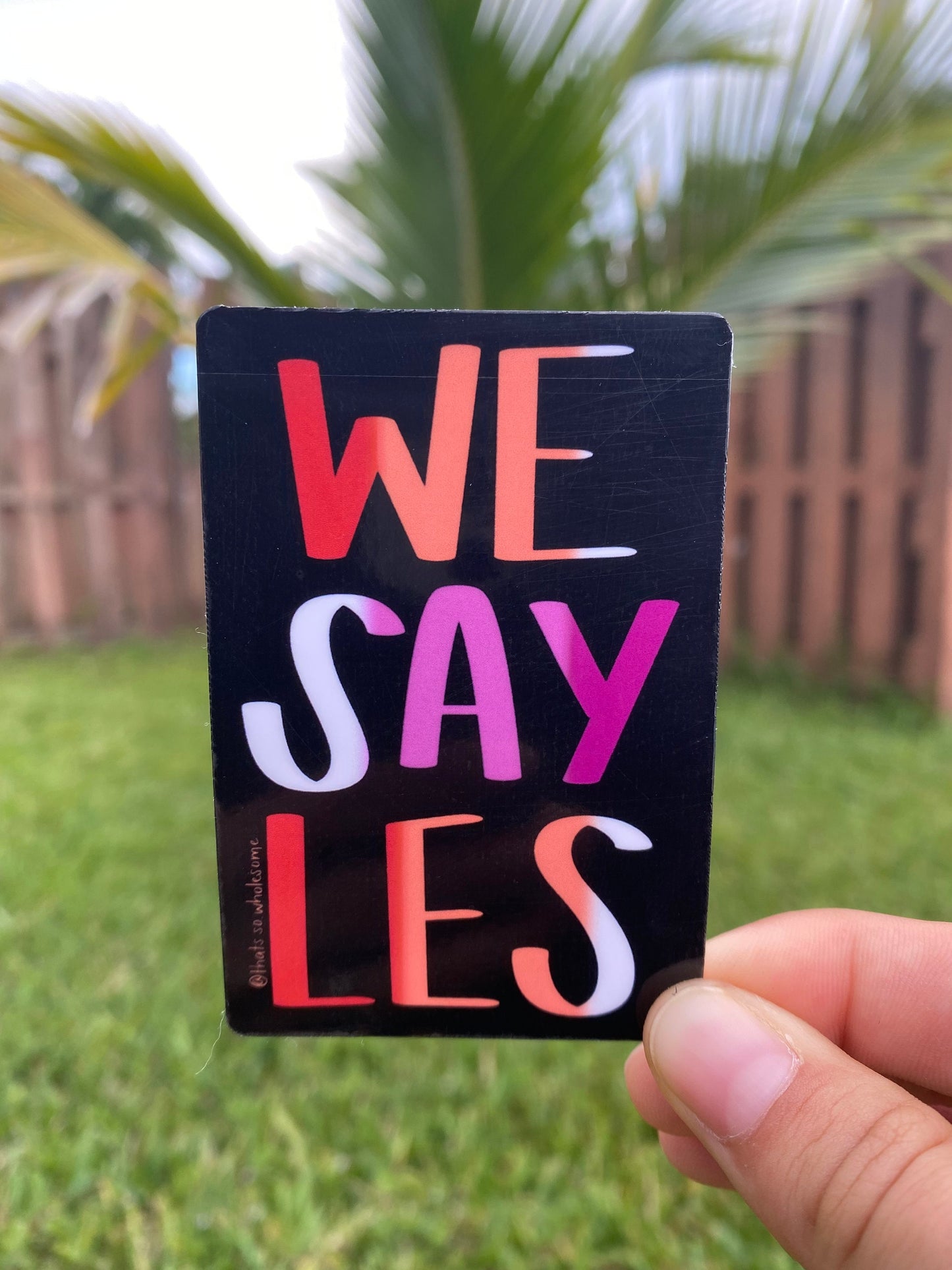 We Say Gay Collection - Water Bottle Stickers