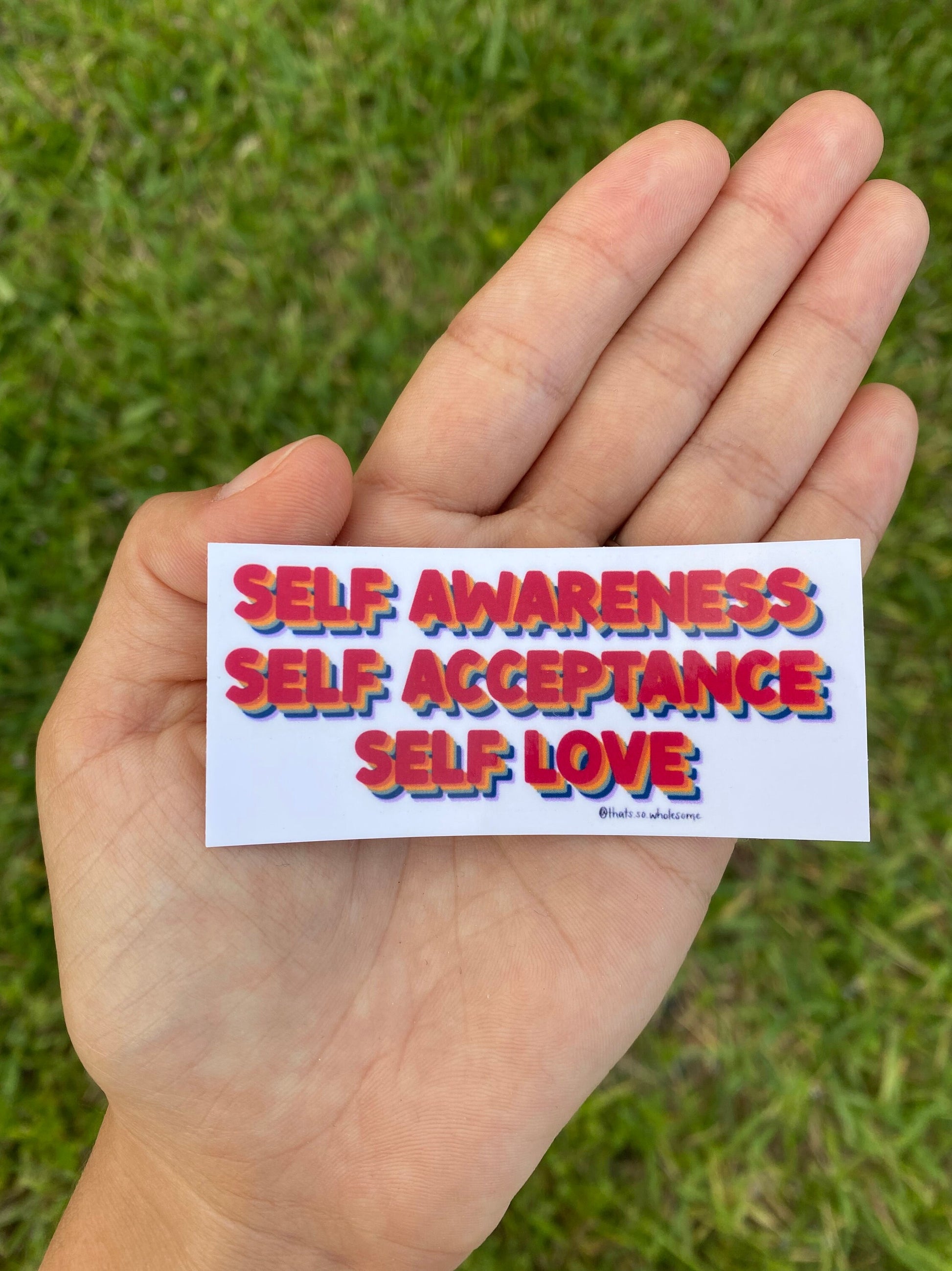 Self Love - Water Bottle Sticker