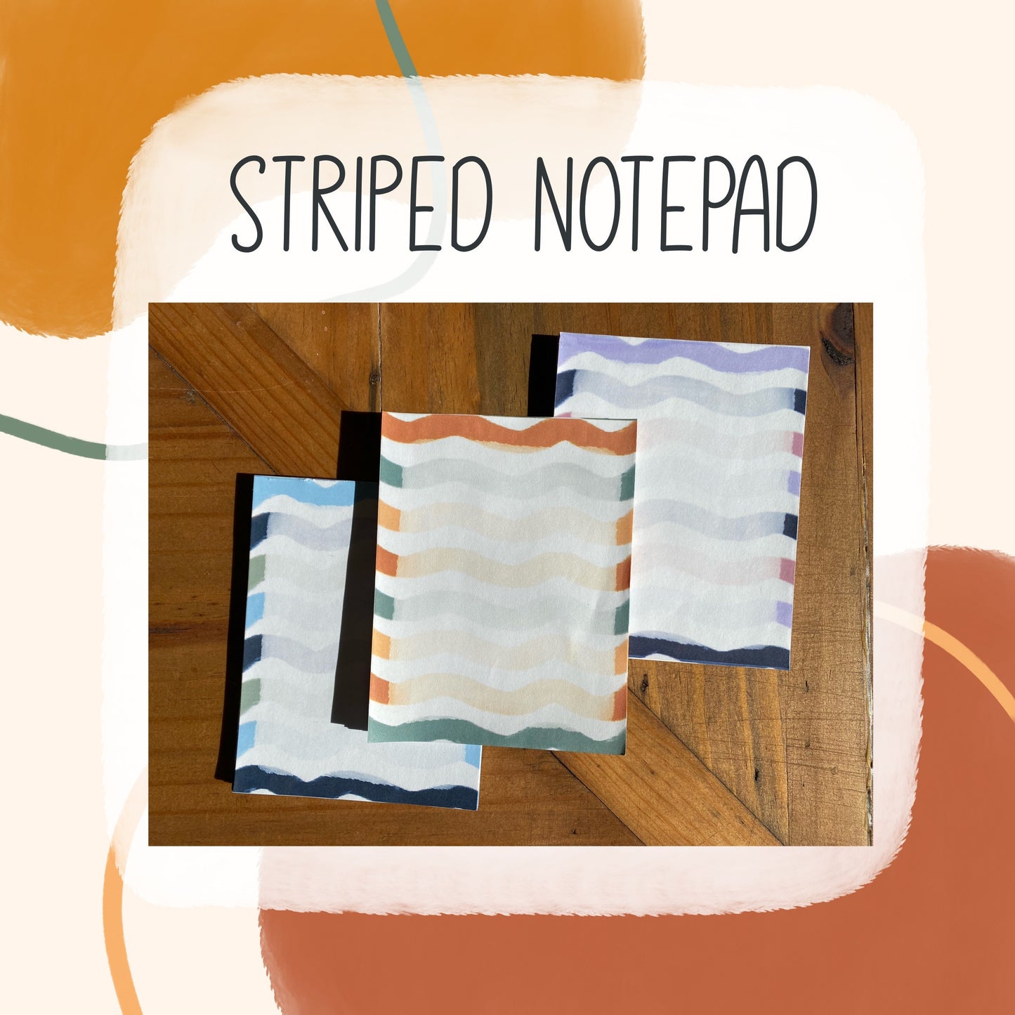 Striped Notepad