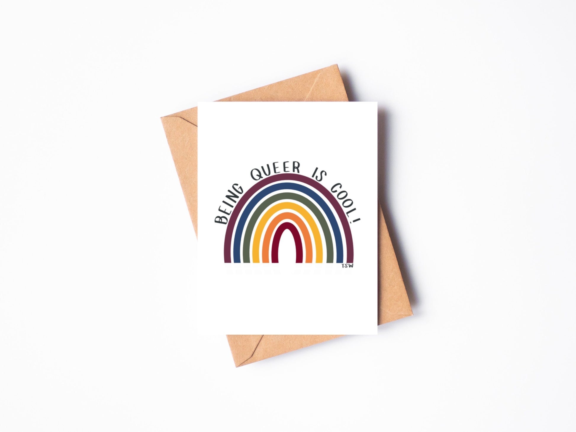 LGBTQIA+ Card | Love You, Thank You, Birthday, Thinking of You, Happy For You, Well Done, Greeting Card | A2 Card